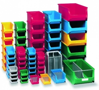 Pojemniki Sklepowe z Tworzywa, Wytrzymałe Pojemniki Magazynowe