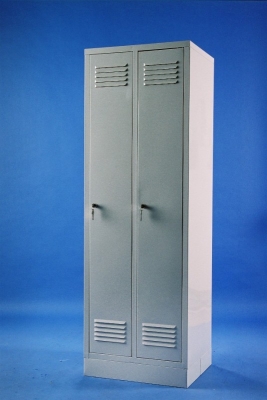 Metalowa Szafa BHP Dwudrzwiowa bez Przegrody do Szatni, na Zaplecze