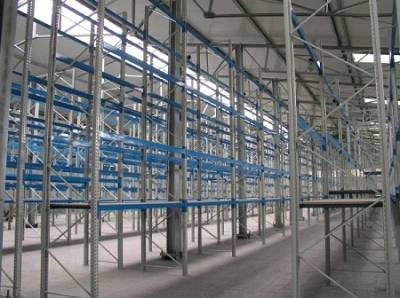 Regały Magazynowe Paletowe do Wysokich Pomieszczeń, Hal i Magazynów