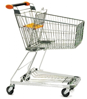Wózki Marketowe z Metalu, Plastiku do Sklepów Samoobsługowych