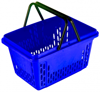 Promocja Koszyki Sklepowe na Zakupy Pojemność 20l z Tworzywa