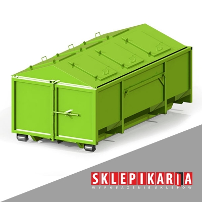 Kontener na Odpady Wielkogabarytowe Odkryty i Zamknięty na Duży Gabaryt