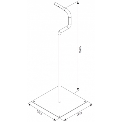 Metalowe Stojaki Sklepowe Zawieszkowe i z Uchwytem na Kosz