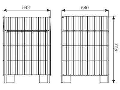 Kosze Ekspozycyjne - Tanie Kosze Sklepowe Stacjonarne i Mobilne
