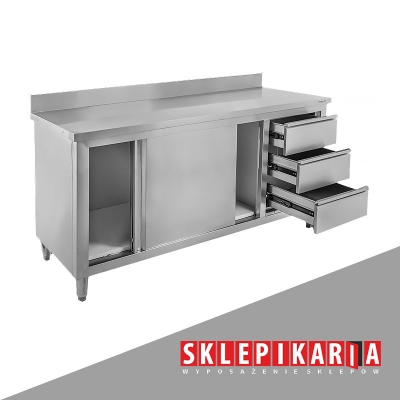 Meble Gastronomiczne ze Stali Nierdzewnej do Restauracji, Baru, Stołówki