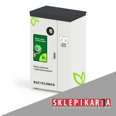 Automat Kaucyjny do Segregacji Butelek Szklanych i Plastikowych