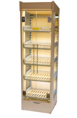 Regał na Pieczywo Zamykany Samoobsługowy do Sklepu, Marketu